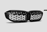 Future Design Carbon BMW G20 / G21 3 Series ABS Front Grill Ver.4 - Performance SpeedShop